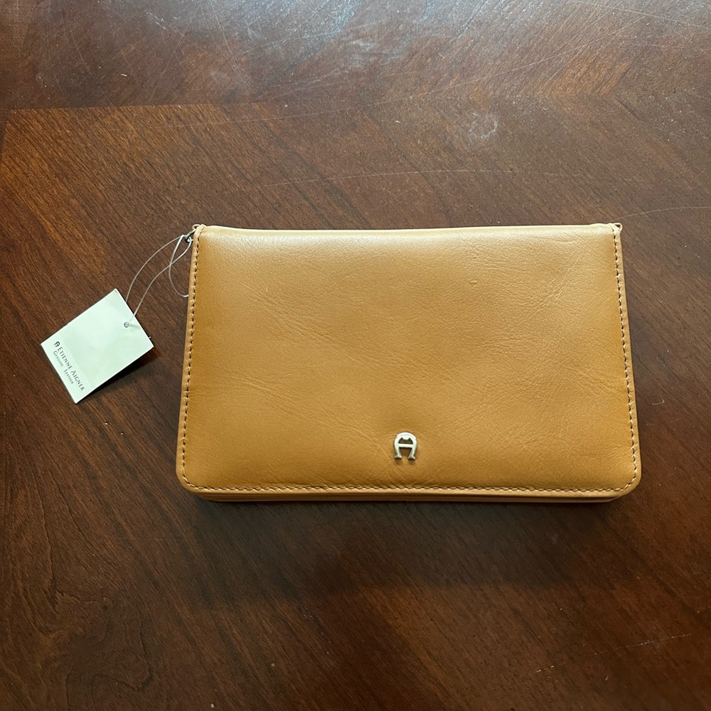 Etienne Aigner Large Wallet with Compartments.